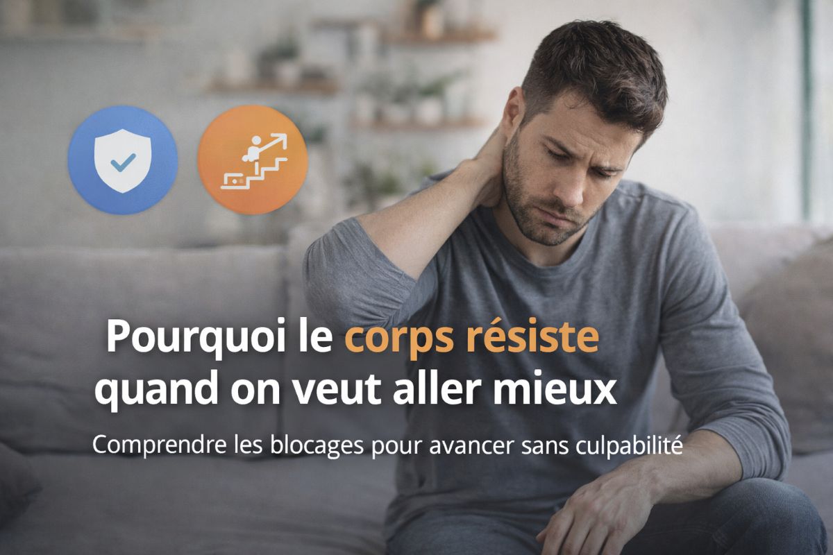 Pourquoi le corps résiste quand on veut aller mieux